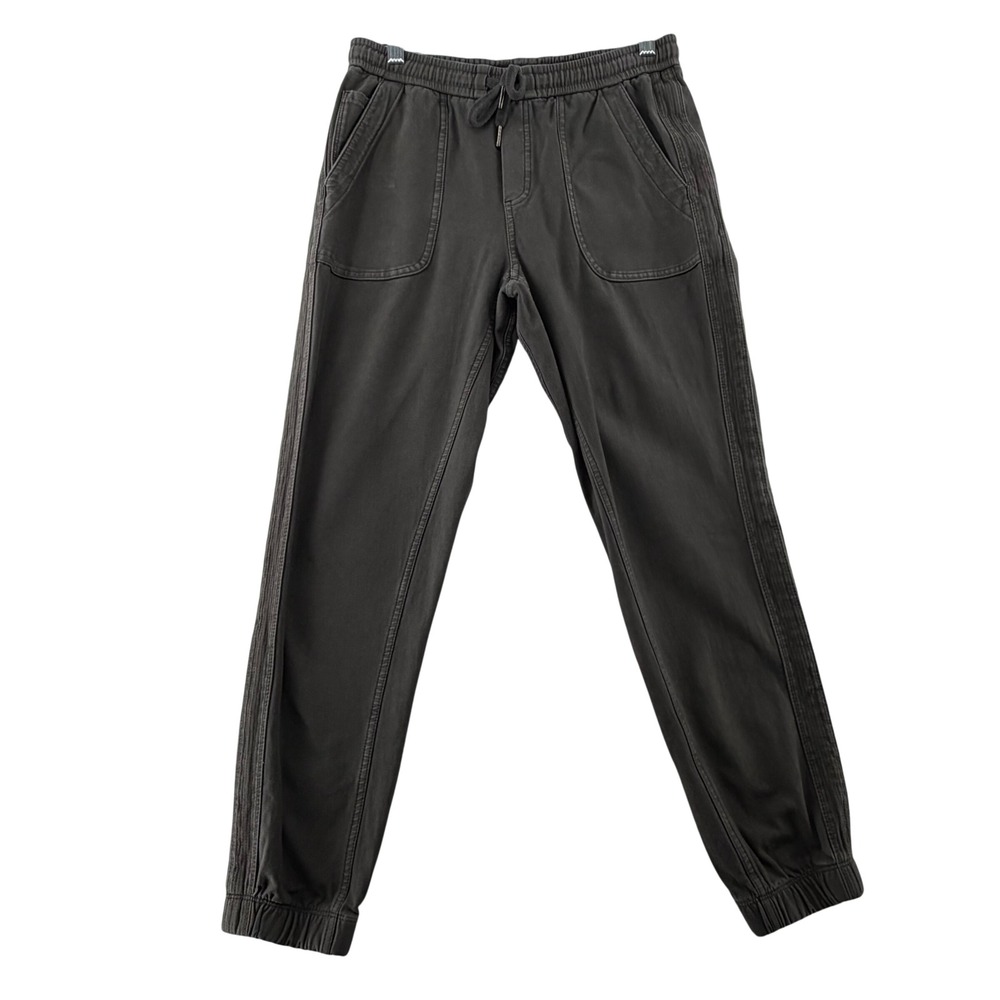 Athleta Farallon Jogger Womens Size 2 Charcoal Gray Cotton Stretch Sweatpants